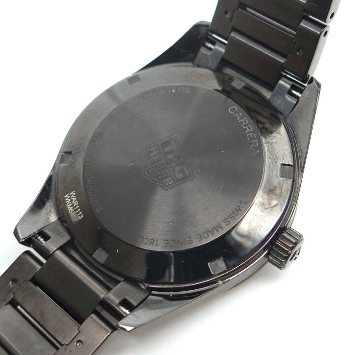  Shop Authentic Tag Heuer Carrera Black Dial Watch for Women - WAR1113.BA0602 - Luxxuri