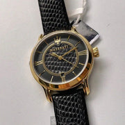  Shop Authentic Maserati Epoca Black Dial Black Leather Strap Watch For Women - R8851118501 - Luxxuri