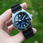  Shop Authentic Seiko Prospex Analogue Automatic Diver Blue Dial Black Rubber Strap Watch For Men - SPB053J1 - Luxxuri