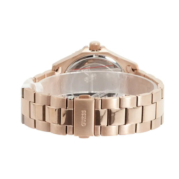  Shop Authentic Guess BFF Multifunction Black Dial Rose Gold Steel Strap Watch for Women - W0231L7 - Luxxuri
