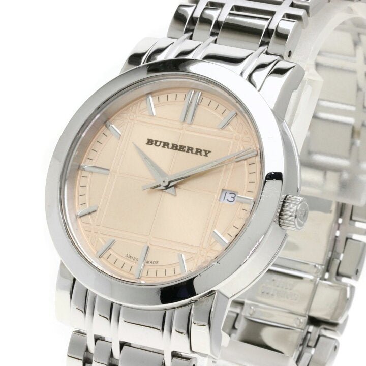  Shop Authentic Burberry Heritage Collection Rose Gold Dial Silver Steel Strap Watch for Men - BU1352 - Luxxuri