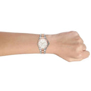  Shop Authentic Michael Kors Everest Chronograph White Dial Two Tone Steel Strap Watch For Women - MK7214 - Luxxuri
