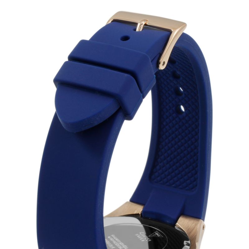  Shop Authentic Guess Overdrive White Dial Blue Rubber Strap Watch for Women - W0149L5 - Luxxuri