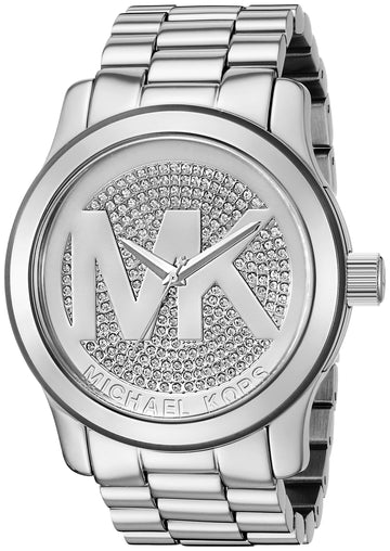  Shop Authentic Michael Kors Runway Silver Dial Silver Steel Strap Watch for Women - MK5544 - Luxxuri