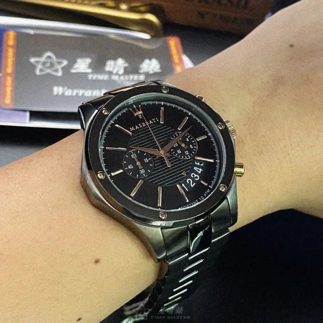  Shop Authentic Maserati Circuito Black Dial Black Steel Strap Watch For Men - R8873627001 - Luxxuri