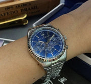  Shop Authentic Maserati Competizione Chronograph Blue Dial Silver Steel Strap Watch For Men - R8853100013 - Luxxuri