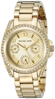  Shop Authentic Michael Kors Blair Gold Dial Gold Steel Strap Watch for Women - MK5639 - Luxxuri