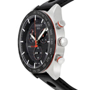  Shop Authentic Tissot PRS 516 Chronograph Black Dial Black Leather Strap Watch For Men - T100.417.16.051.00 - Luxxuri