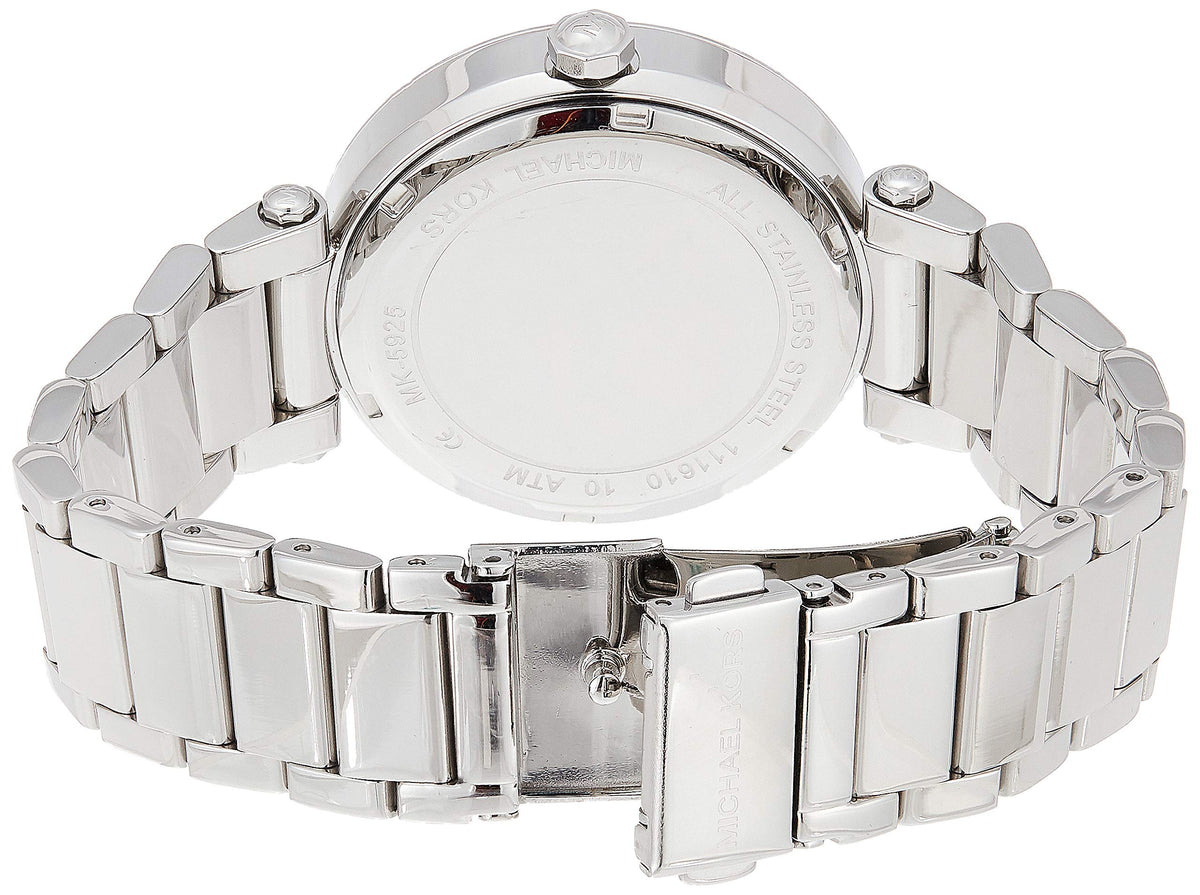 Shop Authentic Michael Kors Parker Silver Dial Silver Steel Strap Watch for Women - MK5925 - Luxxuri