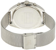  Shop Authentic Tommy Hilfiger Mia Silver Dial Silver Mesh Bracelet Watch for Men - 1781628 - Luxxuri