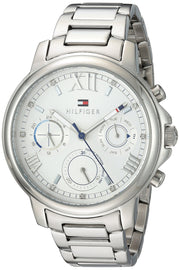  Shop Authentic Tommy Hilfiger Claudia Silver Dial Silver Steel Strap Watch for Women - 1781741 - Luxxuri