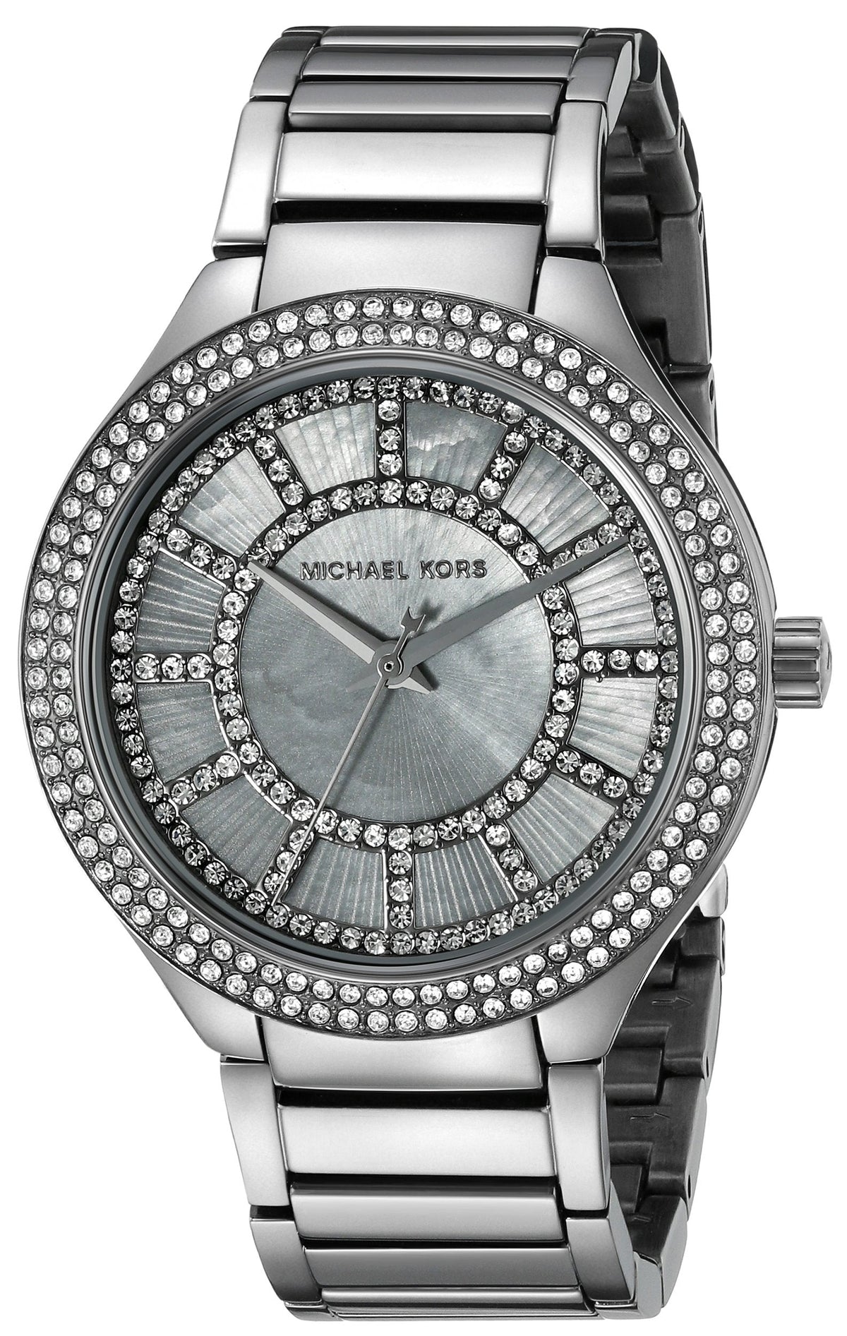  Shop Authentic Michael Kors Kerry Gunmetal Dial Steel Strap Watch for Women - MK3410 - Luxxuri