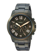  Shop Authentic Fossil Grant Chronograph Olive Green Dial Green Steel Strap Watch for Men - FS5375 - Luxxuri