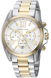  Shop Authentic Michael Kors Bradshaw Silver Dial Two Tone Steel Strap Watch for Women - MK5627 - Luxxuri