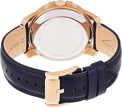  Shop Authentic Fossil Grant Twist Multifunction Blue Dial Blue Leather Strap Watch for Men - ME1162 - Luxxuri