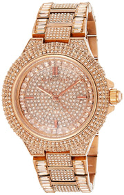  Shop Authentic Michael Kors Camille Crystal Rose Gold Dial Rose Gold Steel Strap Watch for Women - MK5862 - Luxxuri
