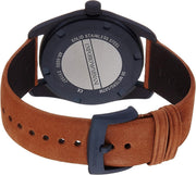  Shop Authentic Emporio Armani Sportivo Analog Brown Dial Brown Leather Strap Watch For Men - AR6080 - Luxxuri