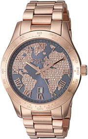  Shop Authentic Michael Kors Layton Rose Gold Dial Rose Gold Steel Strap Watch for Women - MK6395 - Luxxuri