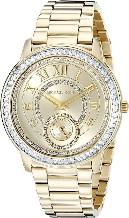  Shop Authentic Michael Kors Madelyn Quartz Gold Dial Gold Steel Strap Watch For Women - MK6287 - Luxxuri