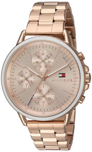  Shop Authentic Tommy Hilfiger Carly Rose Gold Dial Rose Gold Steel Strap Watch for Women - 1781788 - Luxxuri