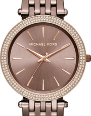  Shop Authentic Michael Kors Darci Quartz Brown Dial Brown Steel Strap Watch For Women - MK3416 - Luxxuri