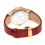  Shop Authentic Maserati Potenza Silver Dial Red Leather Strap Watch For Women - R8851108501 - Luxxuri