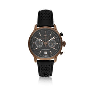  Shop Authentic Maserati Legend Chronograph Black Dial Black Leather Strap Watch For Men - R8871638001 - Luxxuri
