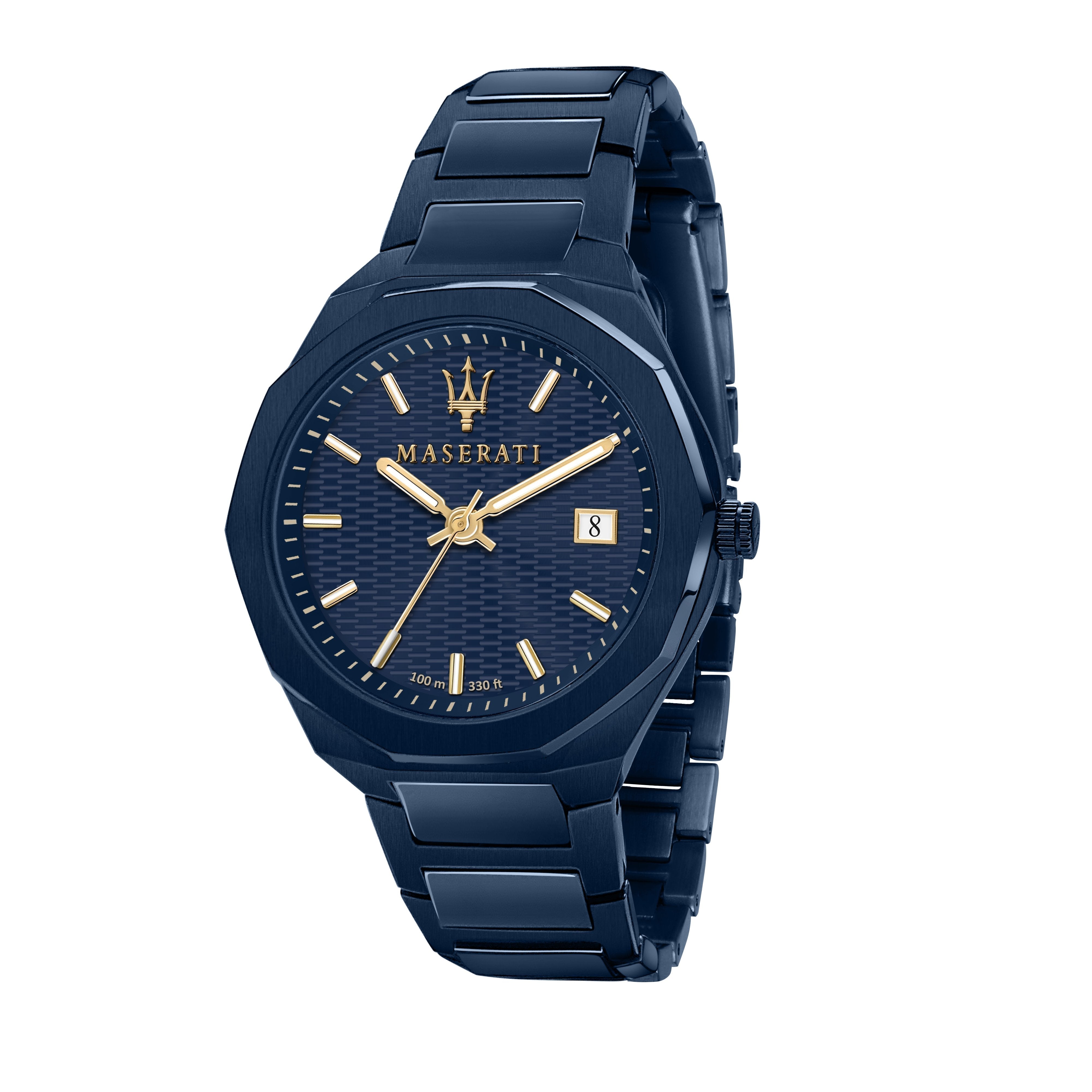  Shop Authentic Maserati Guilloche Blue Edition 42mm Stainless Steel Watch For Men - R8853141001 - Luxxuri