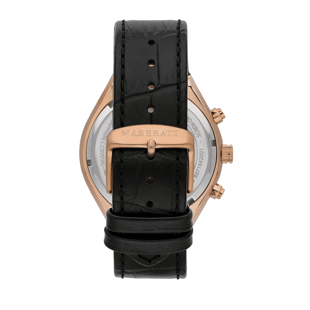  Shop Authentic Maserati Stile Black Matte Dial Black Leather Strap Watch For Men - R8871642001 - Luxxuri