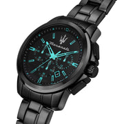  Shop Authentic Maserati Successo Aqua Edition Black Dial Stainless Steel Strap Watch For Men - R8873644003 - Luxxuri
