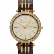  Shop Authentic Michael Kors Darci Gold Dial Brown Two Tone Steel Strap Watch for Women - MK4326 - Luxxuri