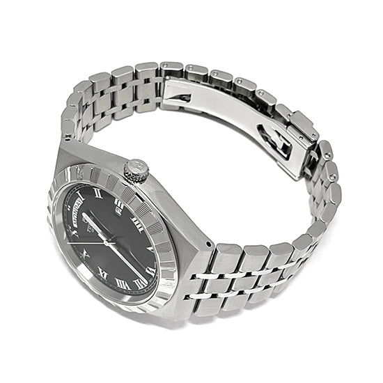  Shop Authentic Tudor Royal Automatic Black Dial Silver Steel Strap Watch for Men - M28600-0003 - Luxxuri