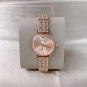  Shop Authentic Emporio Armani Gianni T Bar Quartz Rose Gold Dial Rose Gold Steel Strap Watch For Women - AR11342 - Luxxuri