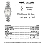  Shop Authentic Emporio Armani Gianni T-Bar Quartz White Dial Silver Steel Strap Watch For Women - AR11405 - Luxxuri