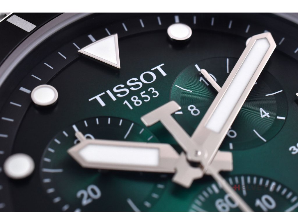  Shop Authentic Tissot Seastar 1000 Chronograph Green Dial Silver Mesh Bracelet Watch For Men - T120.417.11.091.00 - Luxxuri