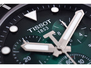  Shop Authentic Tissot Seastar 1000 Chronograph Green Dial Silver Mesh Bracelet Watch For Men - T120.417.11.091.00 - Luxxuri