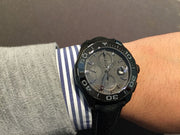  Shop Authentic Tag Heuer Aquaracer Titanium Grey Dial Watch for Men - CAY218B.FC6370 - Luxxuri