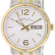  Shop Authentic Marc Jacobs Fergus White Dial Two Tone Steel Strap Watch for Men - MBM5079 - Luxxuri