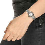  Shop Authentic Marc Jacobs Tether Transparent Silver Dial Silver Steel Strap Watch for Women - MBM3416 - Luxxuri