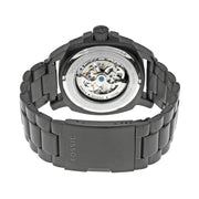  Shop Authentic Fossil Modern Machine Automatic Silver Dial Black Steel Strap Watch for Men - ME3080 - Luxxuri