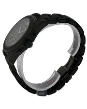  Shop Authentic Emporio Armani Sportivo Chronograph Black Dial Black Silicone Strap Watch For Men - AR6092 - Luxxuri