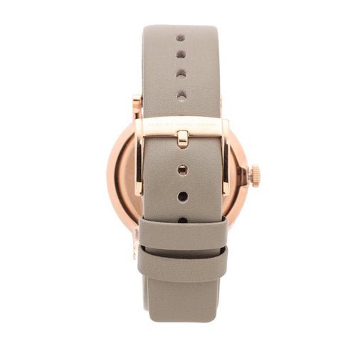  Shop Authentic Marc Jacobs Baker Rose Gold Dial Grey Leather Strap Watch for Women - MBM1400 - Luxxuri