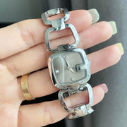  Shop Authentic Gucci G Gucci Brown Dial Silver Steel Strap Watch For Women - YA125503 - Luxxuri