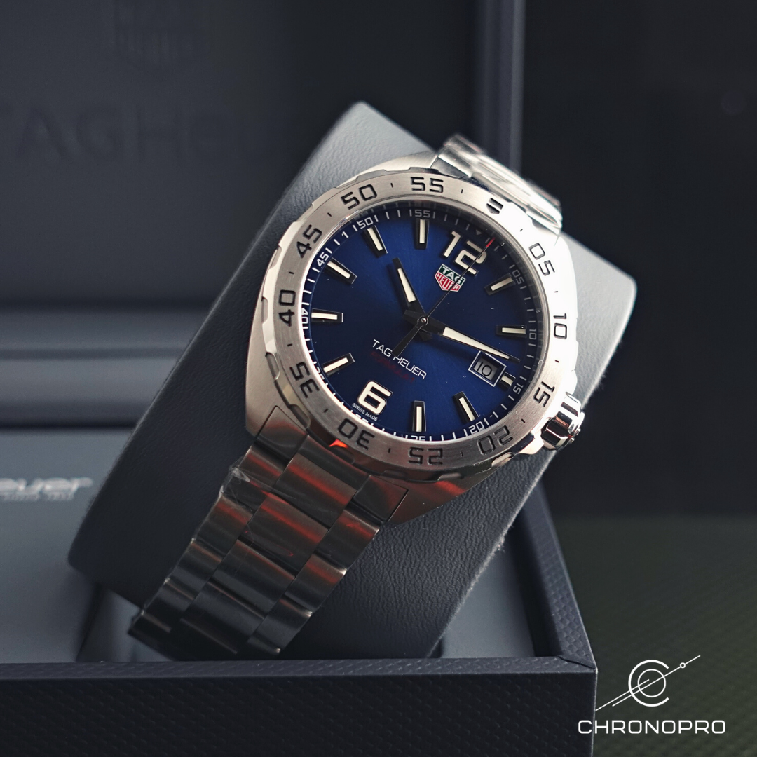  Shop Authentic Tag Heuer Formula 1 Blue Dial Watch for Men - WAZ1118.BA0875 - Luxxuri