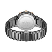  Shop Authentic Hugo Boss One Chronograph Red Dial Grey Steel Strap Watch For Men - 1514000 - Luxxuri