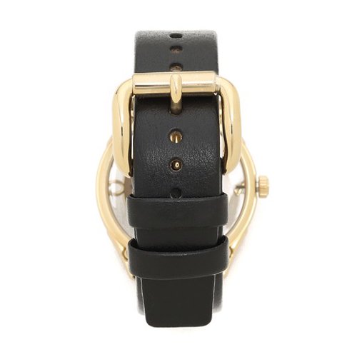  Shop Authentic Marc Jacobs Tether Black Dial Black Leather Strap Watch for Women - MBM1376 - Luxxuri