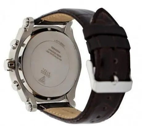  Shop Authentic Guess Pinnacle Chronograph Quartz Blue Dial Brown Leather Strap Watch For Men - W0673G1 - Luxxuri