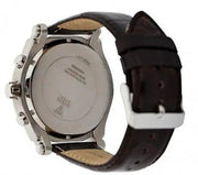  Shop Authentic Guess Pinnacle Chronograph Quartz Blue Dial Brown Leather Strap Watch For Men - W0673G1 - Luxxuri