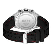  Shop Authentic Hugo Boss Energy Chronograph Black Dial Black Silicon Strap Watch For Men - 1513969 - Luxxuri
