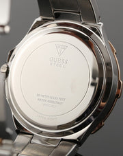  Shop Authentic Guess Luna Diamonds Silver Dial Silver Steel Strap Watch for Women - W0729L1 - Luxxuri